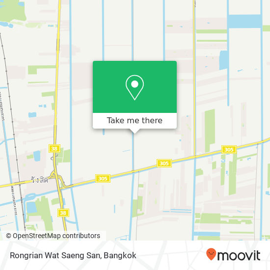 Rongrian Wat Saeng San map