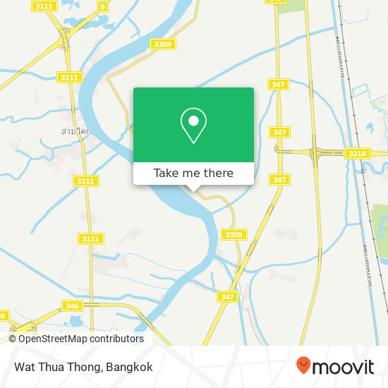 Wat Thua Thong map