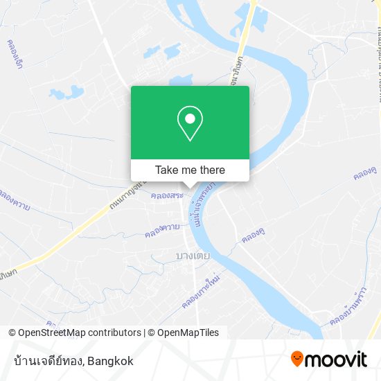 บ้านเจดีย์ทอง map