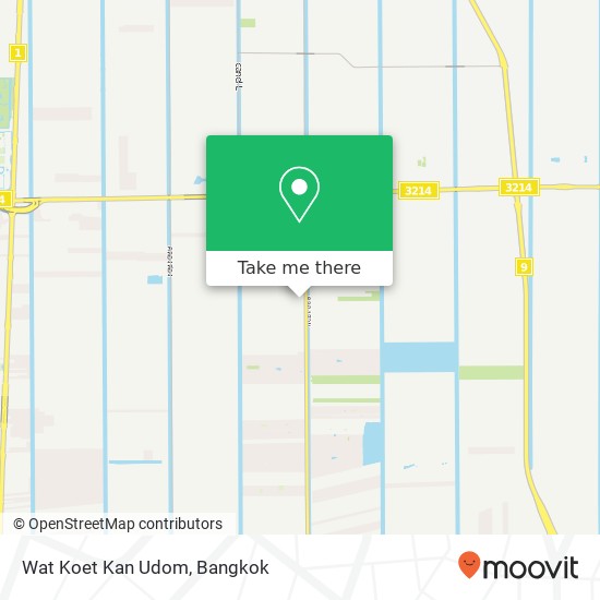 Wat Koet Kan Udom map