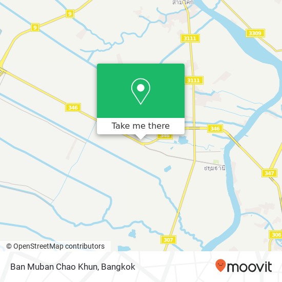 Ban Muban Chao Khun map