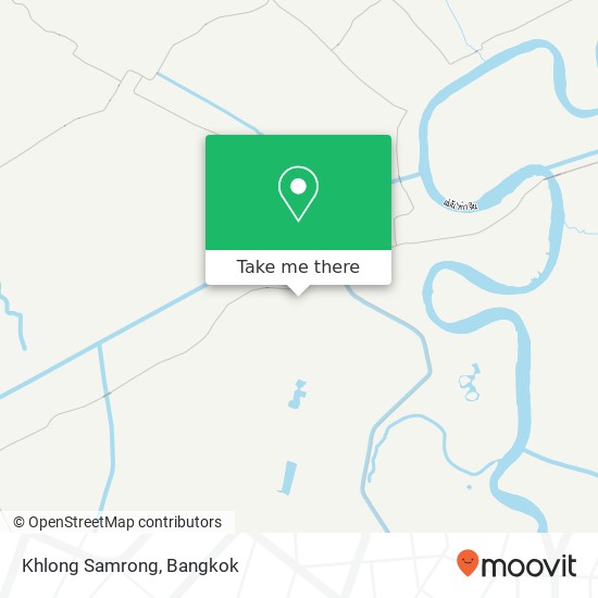 Khlong Samrong map