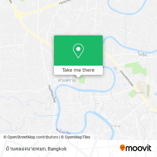 บ้านคลองนายหมก map