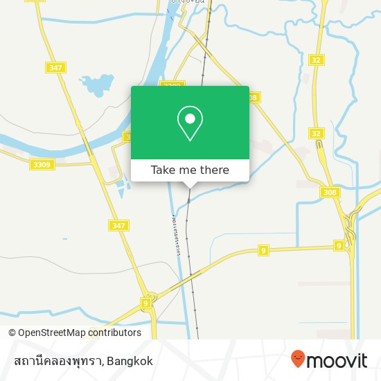 สถานีคลองพุทรา map