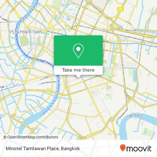 Minotel Tarntawan Place map