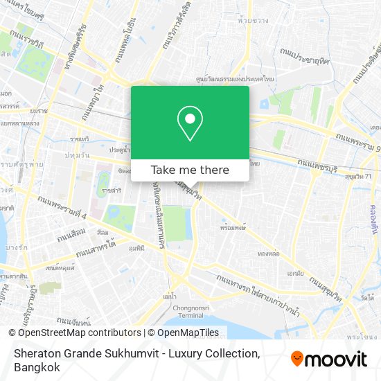 Sheraton Grande Sukhumvit - Luxury Collection map