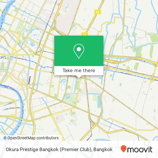 Okura Prestige Bangkok (Premier Club) map