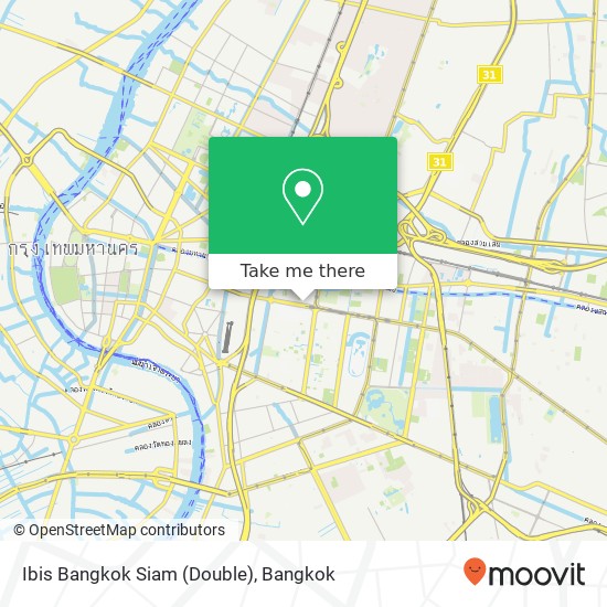 Ibis Bangkok Siam (Double) map