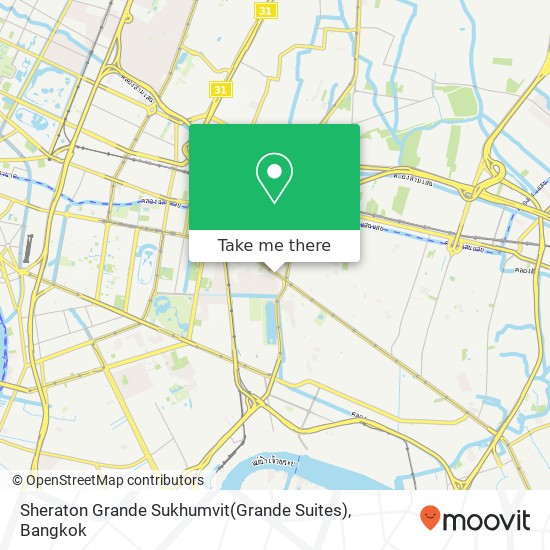 Sheraton Grande Sukhumvit(Grande Suites) map