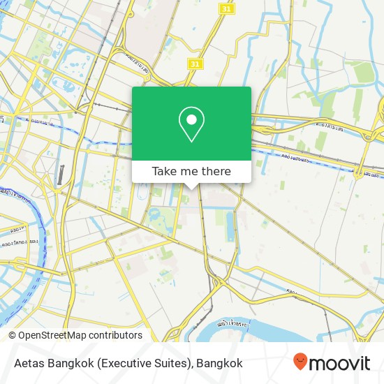 Aetas Bangkok (Executive Suites) map