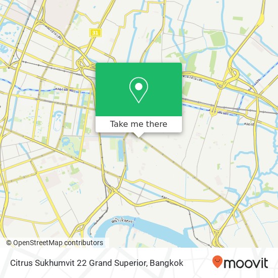 Citrus Sukhumvit 22 Grand Superior map