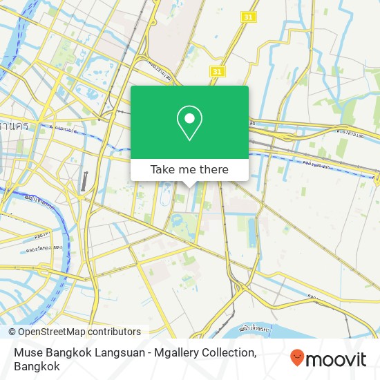 Muse Bangkok Langsuan - Mgallery Collection map