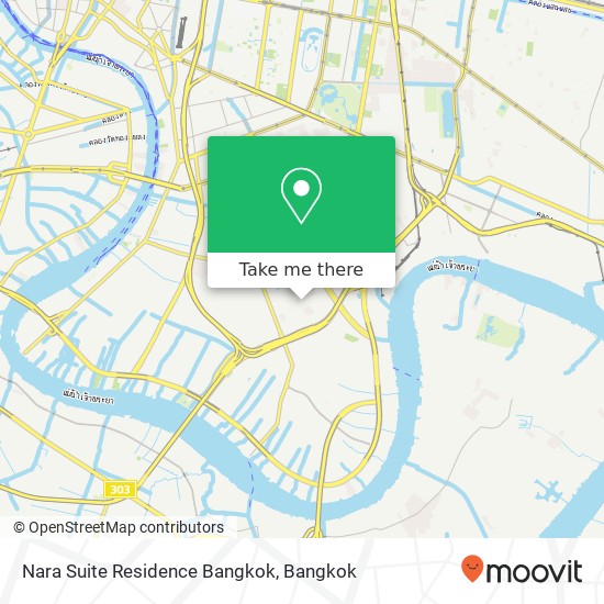 Nara Suite Residence Bangkok map