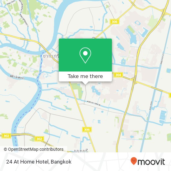 24 At Home Hotel map