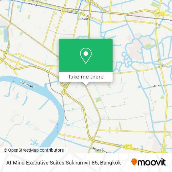 At Mind Executive Suites Sukhumvit 85 map