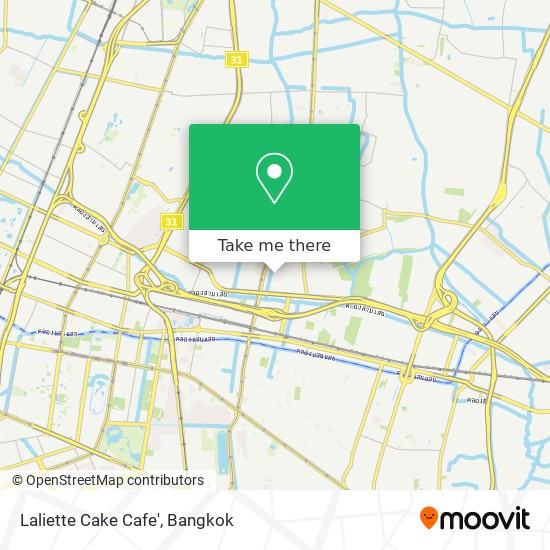 Laliette Cake Cafe' map