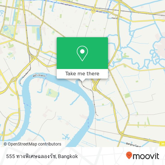 555 ทางพิเศษฉลองรัช map