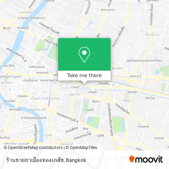 ร้านขายยาเมืองทองเภสัช map