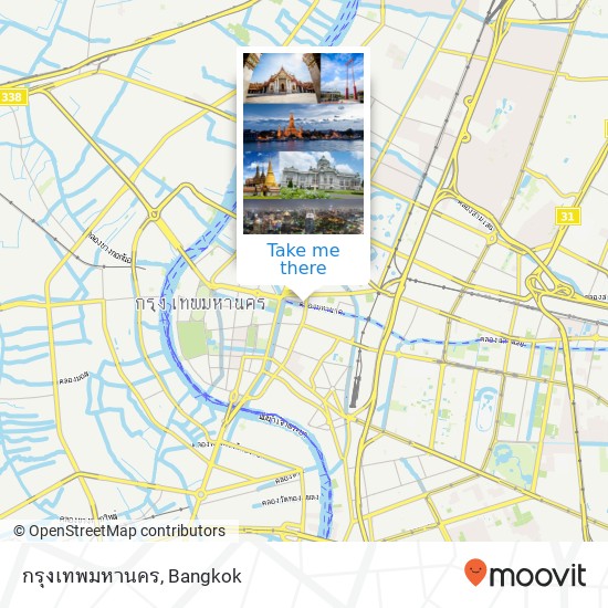 กรุงเทพมหานคร map