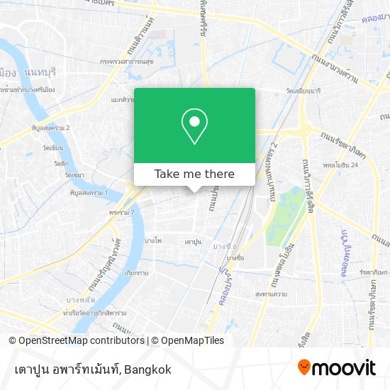 เตาปูน อพาร์ทเม้นท์ map