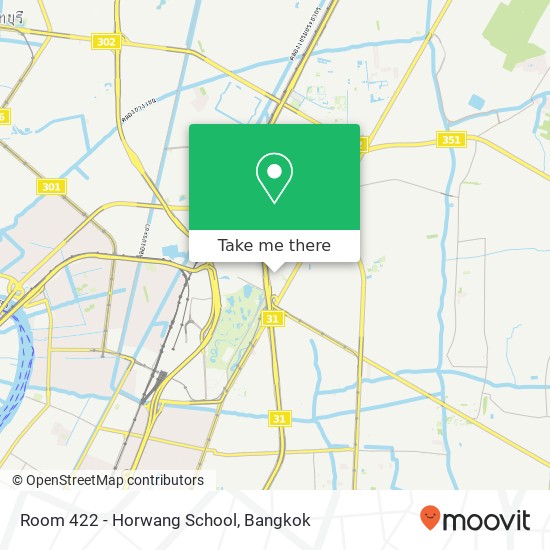 Room 422 - Horwang School map