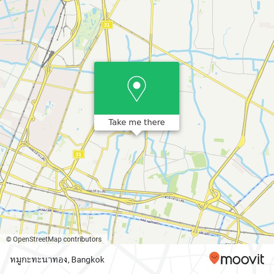 หมูกะทะนาทอง map