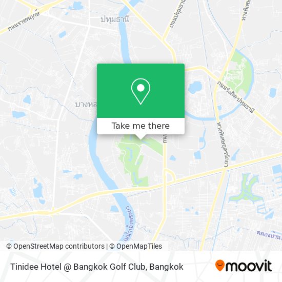 Tinidee Hotel @ Bangkok Golf Club map