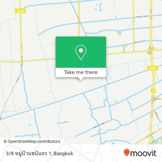 3/8 หมู่บ้านชนันธร 1 map