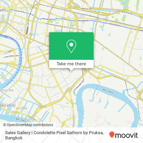 Sales Gallery | Condolette Pixel Sathorn by Pruksa map