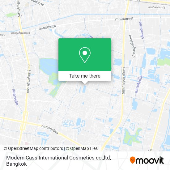 Modern Cass International Cosmetics co.,ltd map