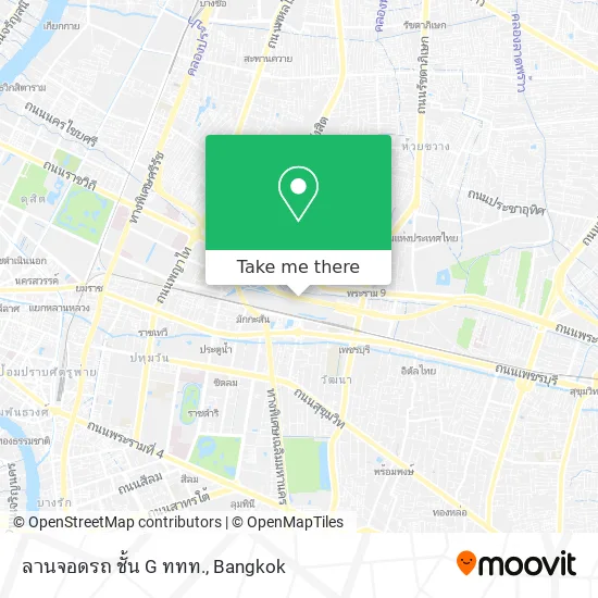ลานจอดรถ ชั้น G ททท. map