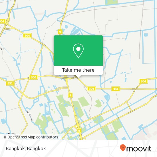 Bangkok map