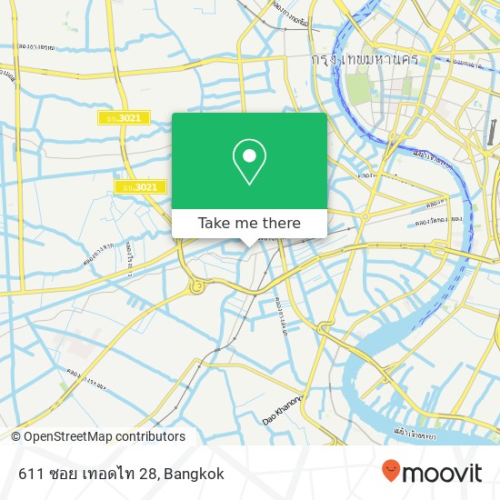 611 ซอย เทอดไท 28 map