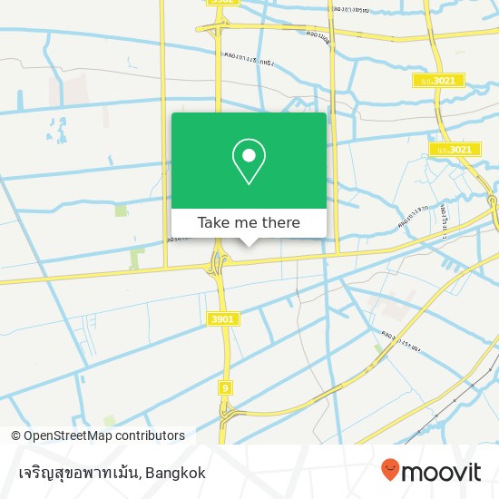 เจริญสุขอพาทเม้น map