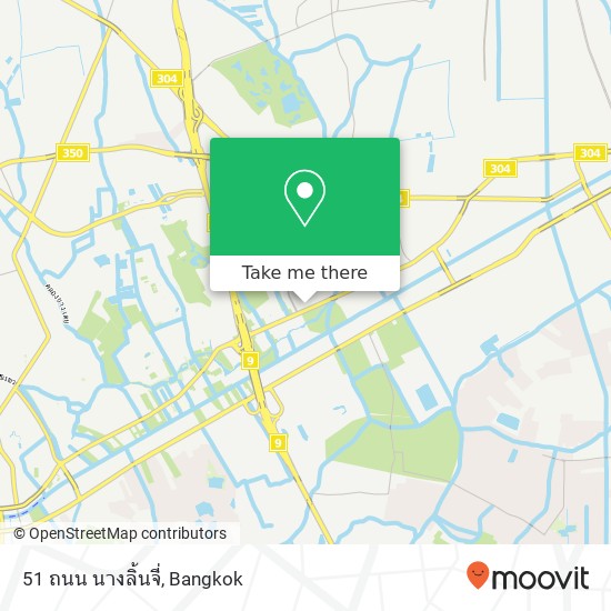 51 ถนน นางลิ้นจี่ map