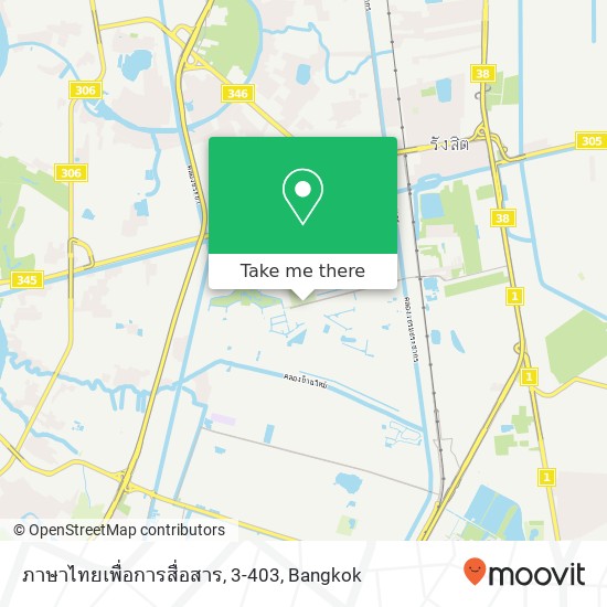 ภาษาไทยเพื่อการสื่อสาร, 3-403 map