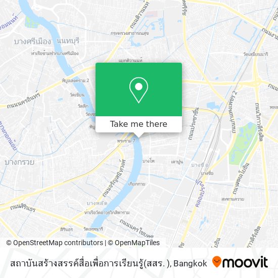 สถาบันสร้างสรรค์สื่อเพื่อการเรียนรู้(สสร. ) map