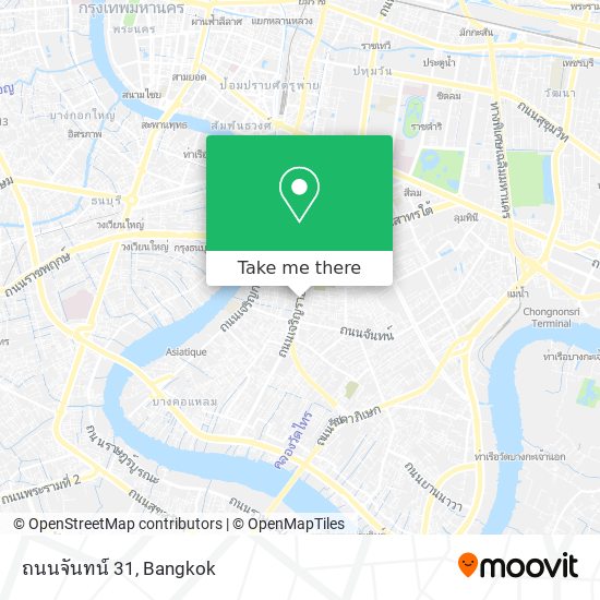 ถนนจันทน์ 31 map