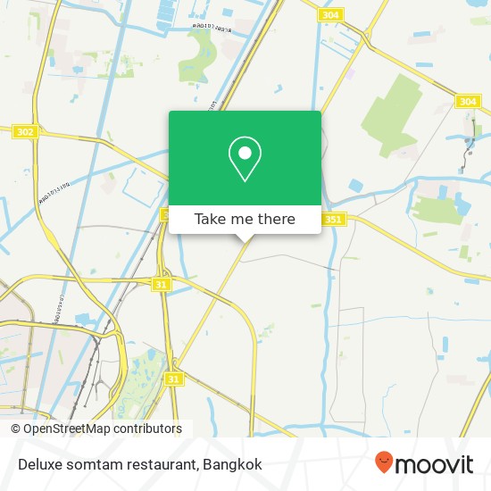 Deluxe somtam restaurant map