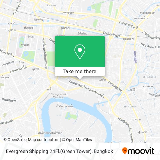 Evergreen Shipping 24Fl.(Green Tower) map