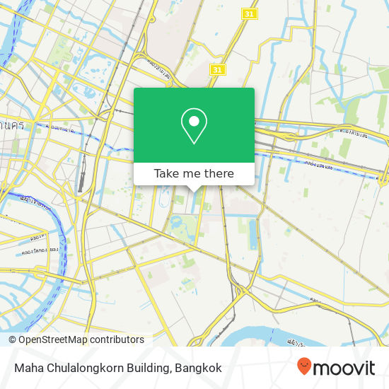 Maha Chulalongkorn Building map