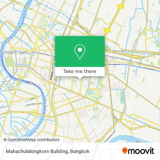 Mahachulalongkorn Building map