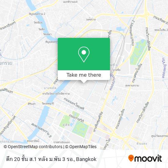 ตึก 20 ชั้น ส.1 หลัง ม.พัน 3 รอ. map