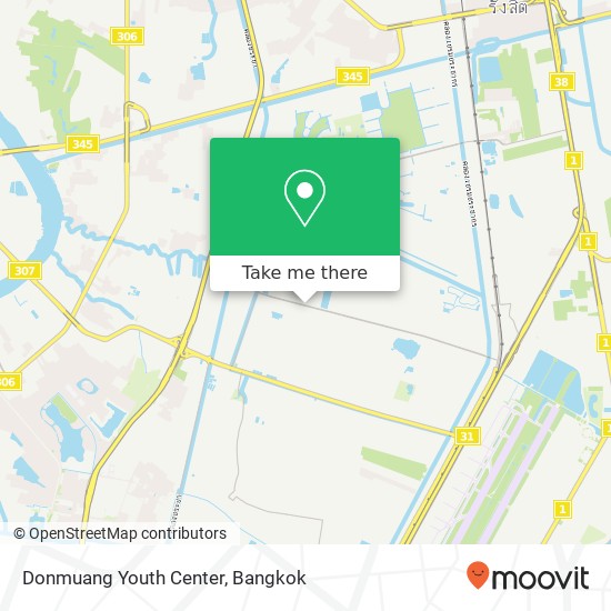 Donmuang Youth Center map