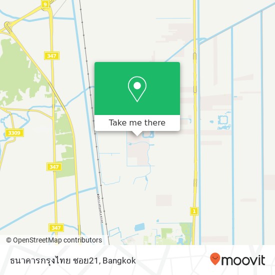 ธนาคารกรุงไทย ซอย21 map