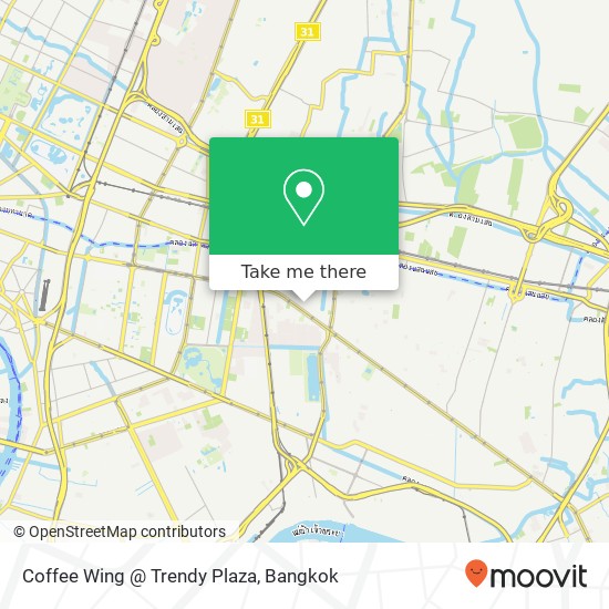 Coffee Wing @ Trendy Plaza map