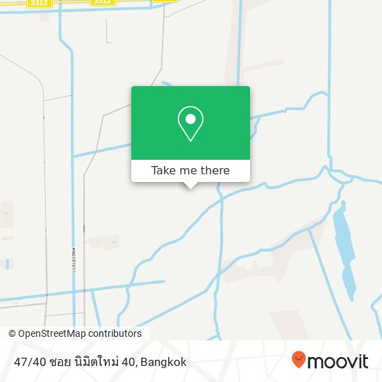 47/40 ซอย นิมิตใหม่ 40 map