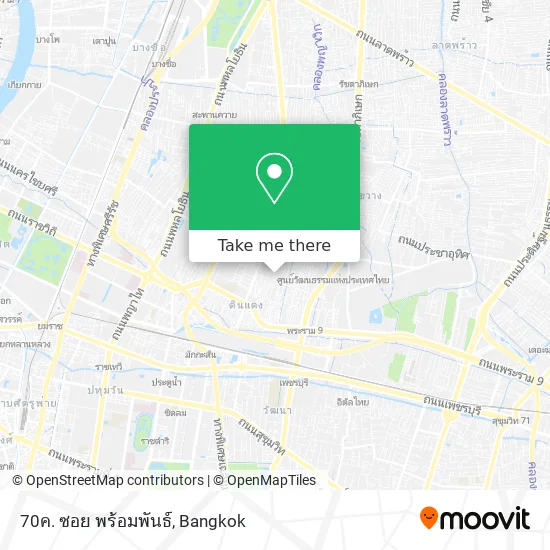 70ค. ซอย พร้อมพันธ์ map