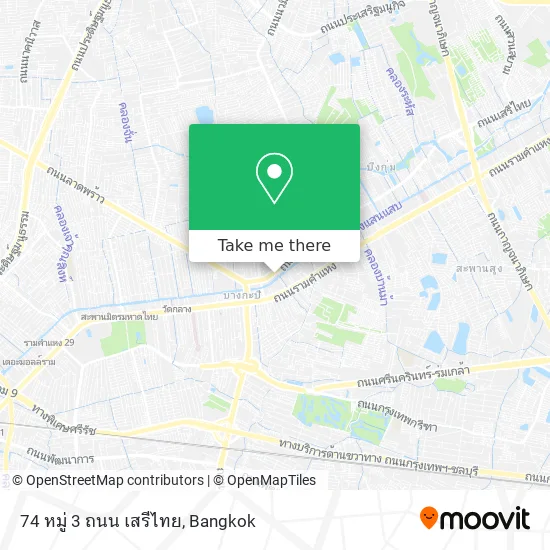 74 หมู่ 3 ถนน เสรีไทย map