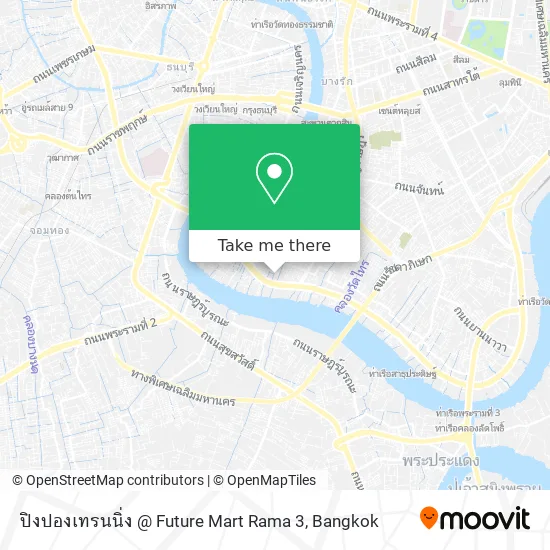 ปิงปองเทรนนิ่ง @ Future Mart Rama 3 map